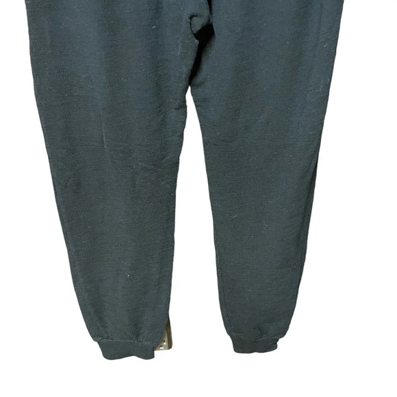 Monrow‎ Supersoft Fleece Jogger Sweatpants in Black Size XS - Picture 8 of 10